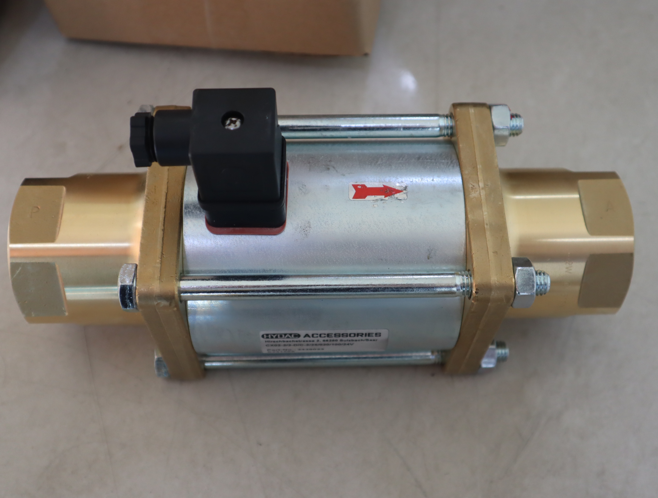 CX02-2/2-D/C-2/25/020/100/24V 3438023 德国贺德克HYDAC液压阀