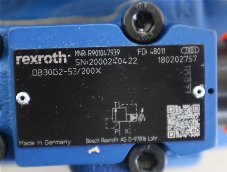 DB30G2-52/200X DB30G2-54/200X R901047939 力士乐REXROTH溢流阀