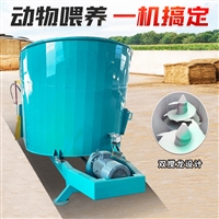 养牛立式tmr拌料机 12方双轴日粮搅拌机 电子称重混料机