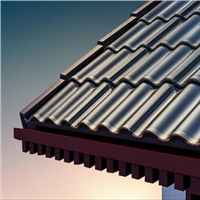 太阳能曲面发电瓦 隔热耐用 建筑改造光伏瓦安装 系统设计