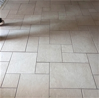 轻奢家装 意大利白洞石马赛克 白色莱姆石天然石材 水磨花岗石