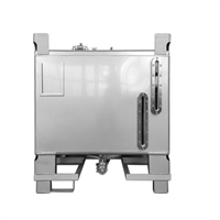 316L不锈钢储罐1000L加热保温不锈钢方桶圆桶