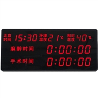 时钟日期温度显示器