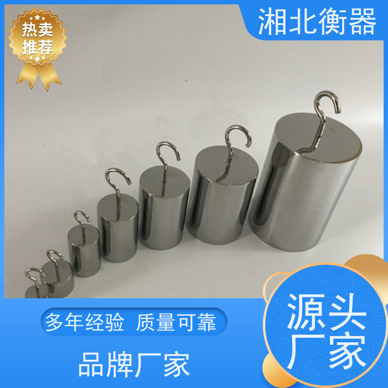 标准F1级5公斤不锈钢砝码 圆柱形 实心体无调节腔