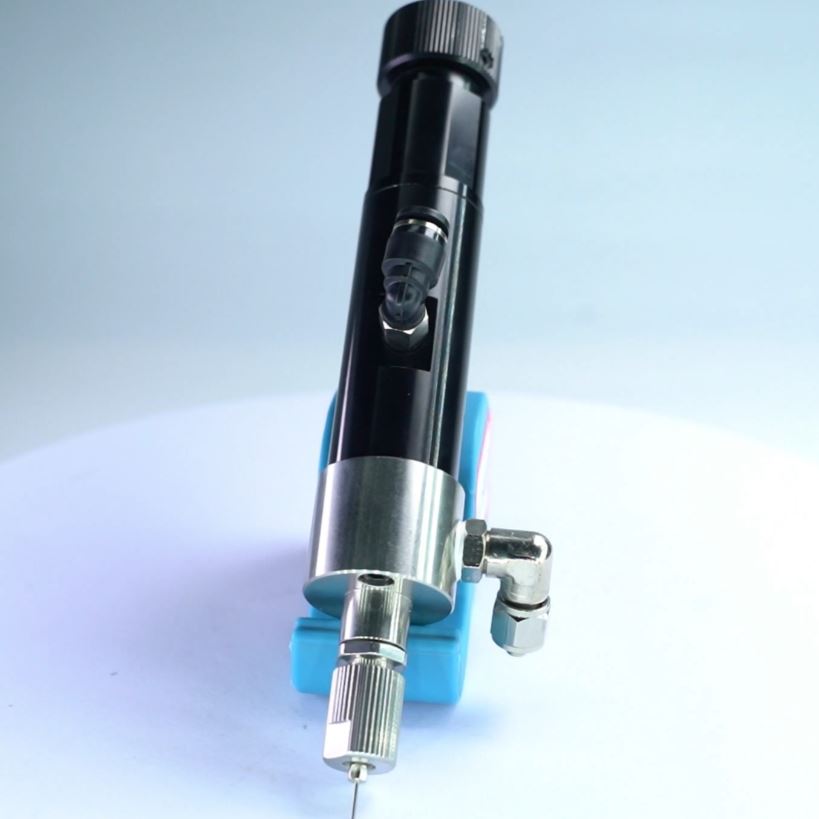 JT-V420A 点胶阀,撞针式加 MAC 控制,微小尺寸点胶稳无残胶,UV 胶