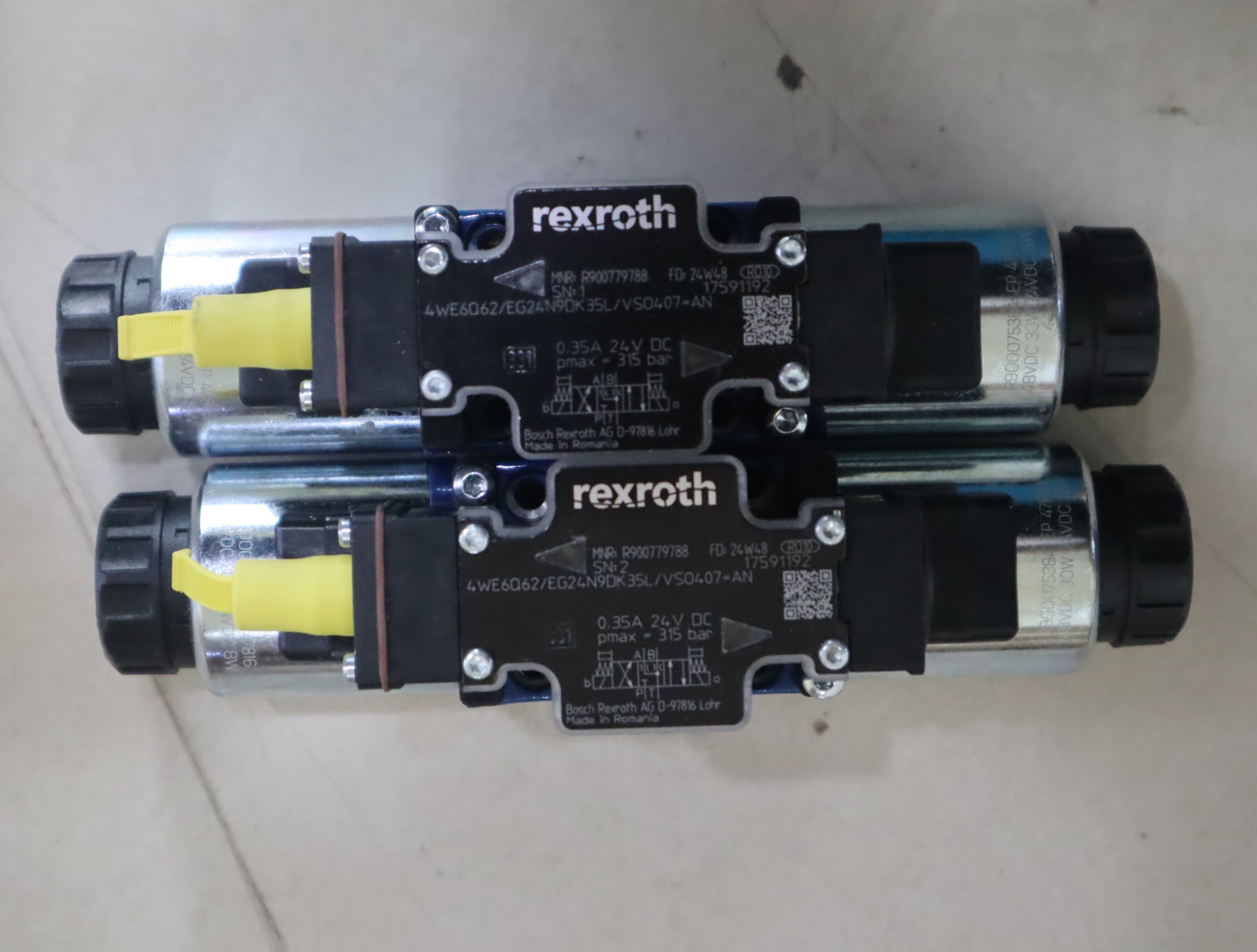 4WE6Q6X/EG24N9DK35L/VSO407-AN R900779788 力士乐REXROTH比例阀