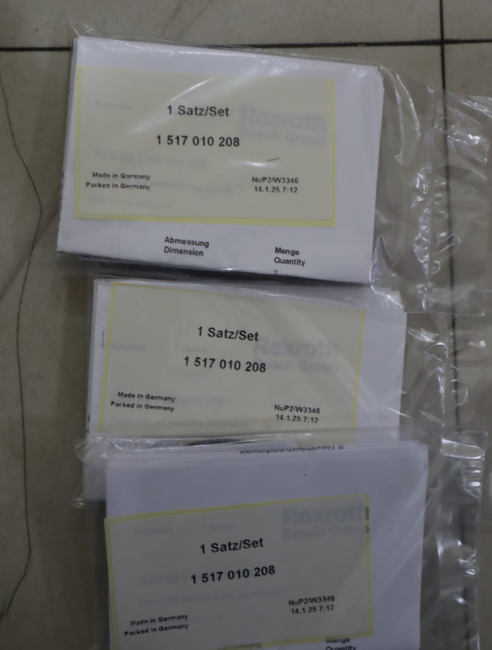 AZPF-1X-NBR 德国力士乐REXROTH密封套件