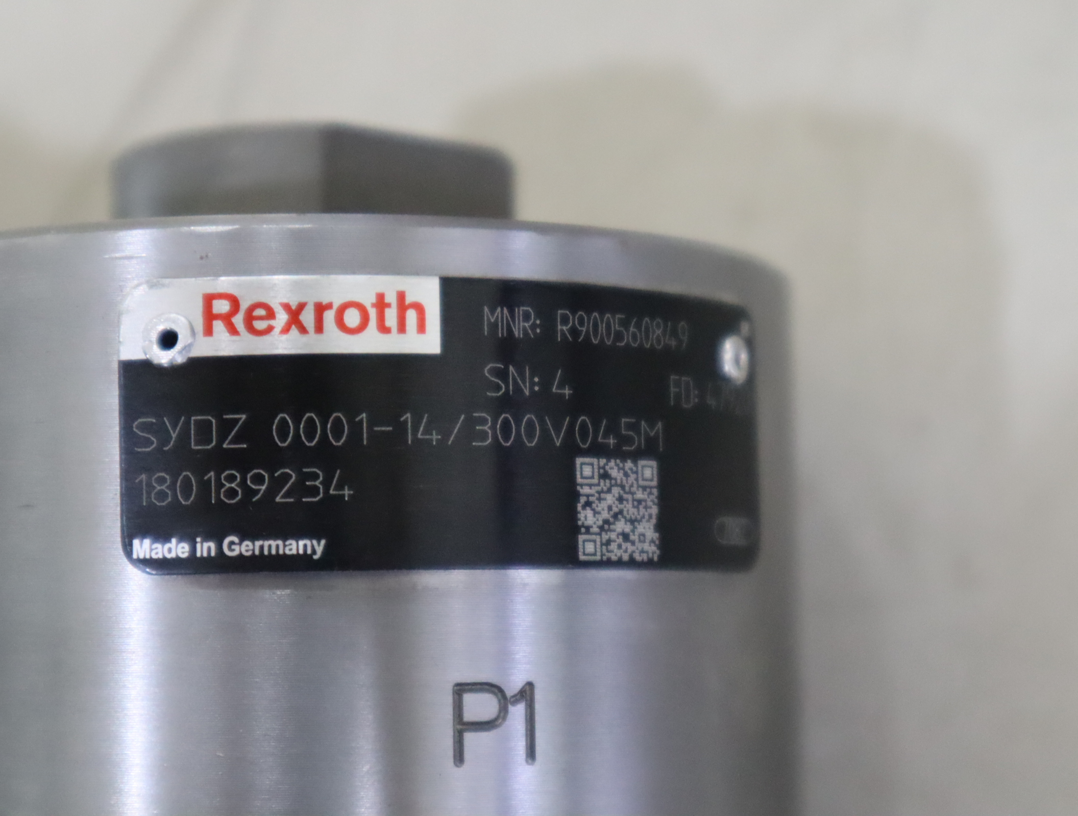 R900560849 SYDZ0001-14/300V045M 德国力士乐REXROTH液压阀