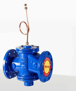 NIKO尼科自力式压差控制阀，阀门安装现场，远程控制