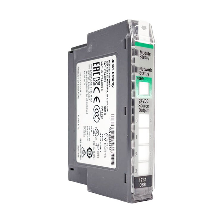  AB 罗克韦尔 1734-OB8 工业控制数字量8点输出模块 