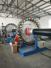  PE钢丝网骨架复合管生产线 PE钢丝骨架复合管材设备 源头厂家