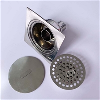 304不锈钢方形洁净地漏净化制药厂