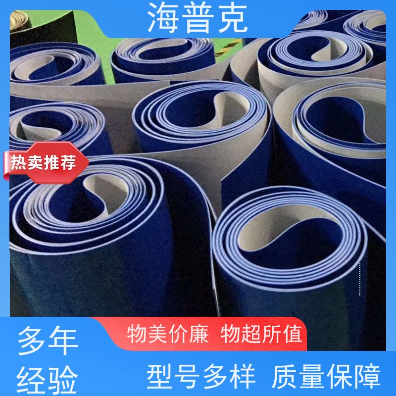 海普克 流水线轻型工业 高强度耐拉伸 支持加工 导条草纹输送带