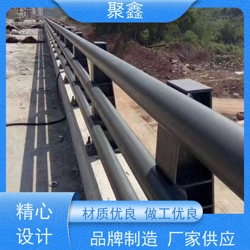 聚鑫 黑龙江塑木护栏 用于保护河道水域 厂家供应 售后无忧