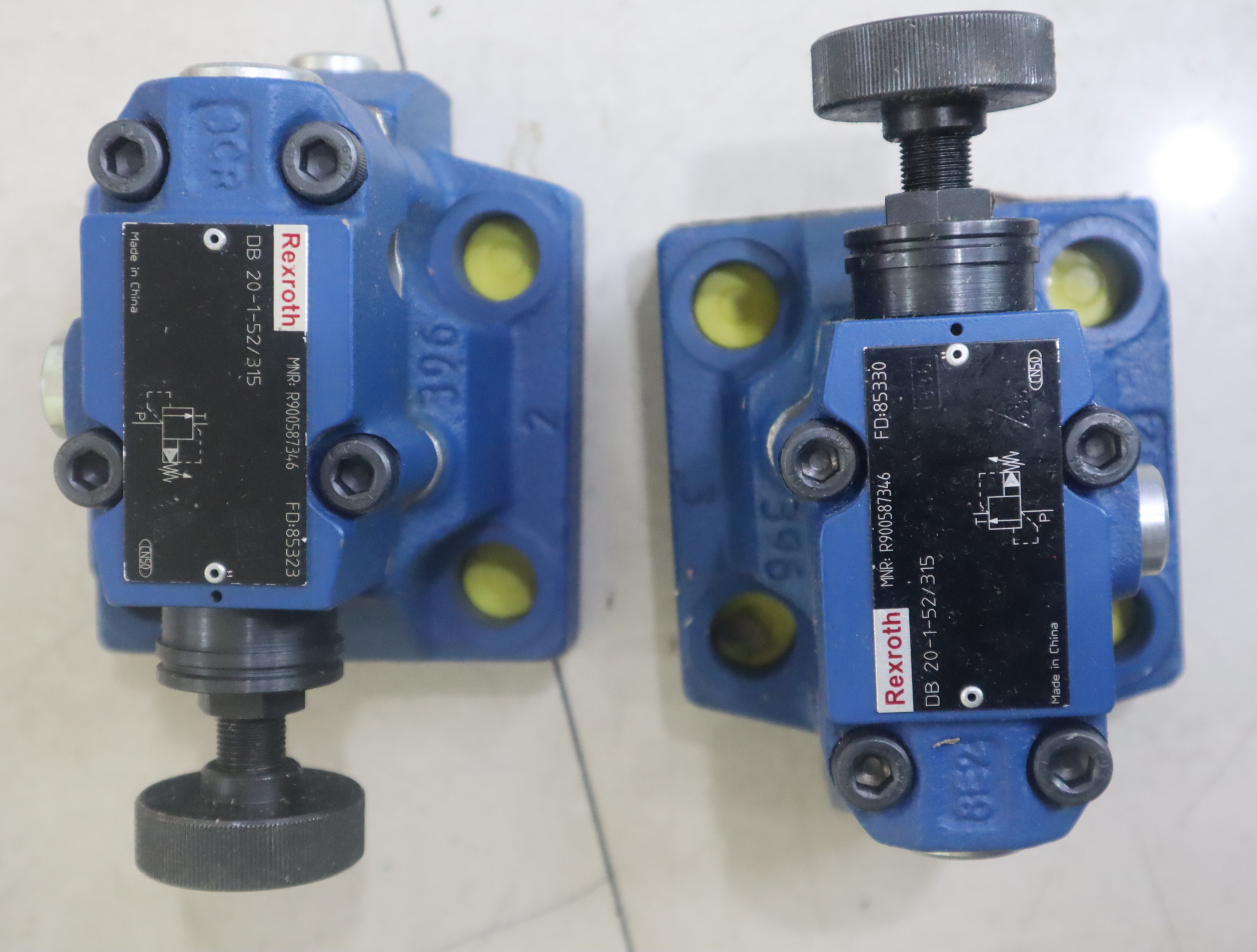 DB20-1-52/315 DB20-1-5X/315 R900587346 力士乐REXROTH溢流阀