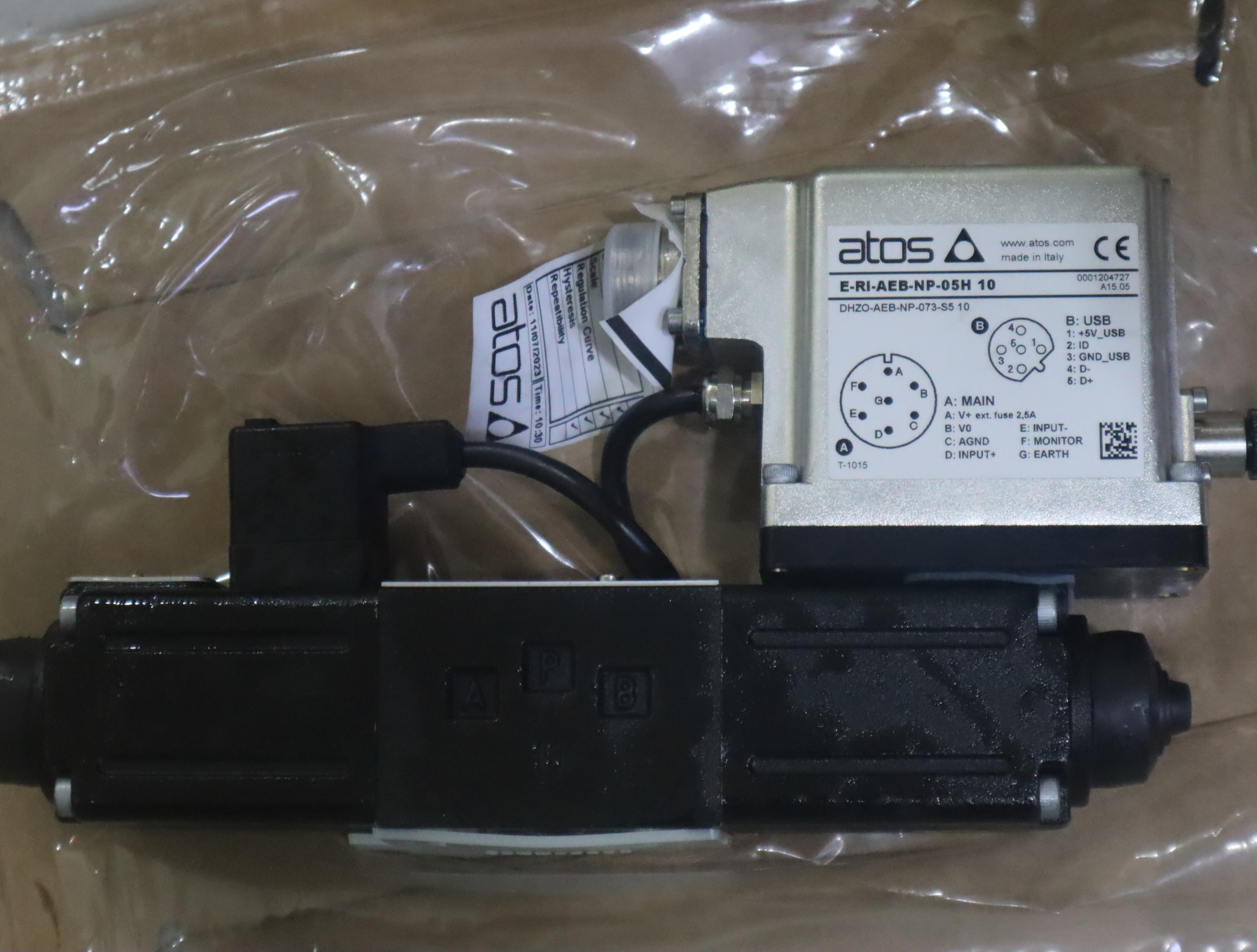 DHZO-AEB-NP-073-S5 10 I AT-55-Z 意大利阿托斯ATOS 比例阀