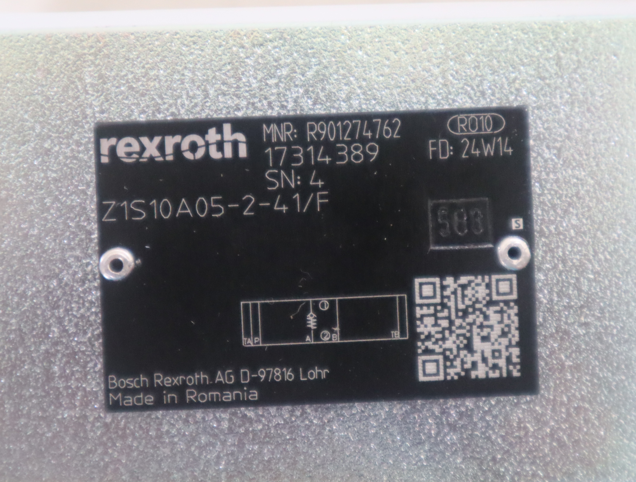 Z1S10A05-2-41/F Z1S10A05-2-40/F R901274762 力士乐REXROTH阀