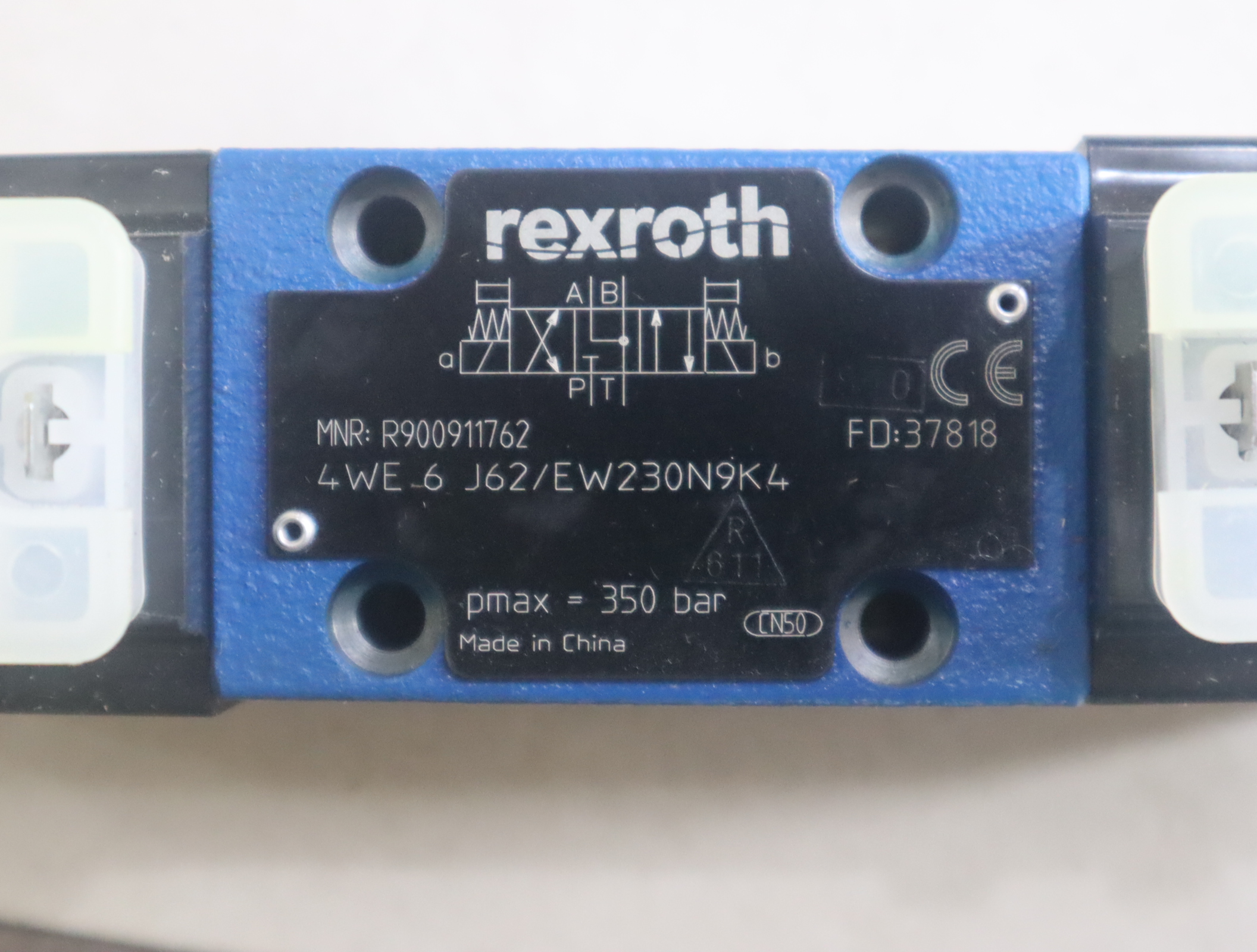 R900911762 4WE6J6X/EW230N9K4 力士乐REXROTH阀