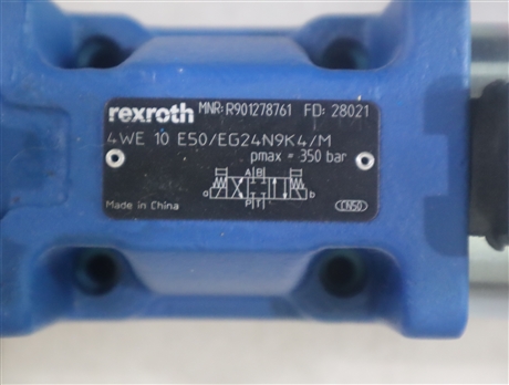 R901278761 4WE10E5X/EG24N9K4/M 力士乐REXROTH