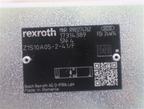 Z1S10A05-2-4X/F Z1S10A05-2-42/F R901274762 力士乐REXROTH阀
