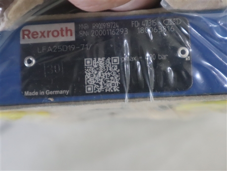 R900919724  LFA25D19-71/ LFA25D19-7X/  力士乐REXROTH逻辑盖板