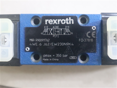 R900911762 4WE6J6X/EW230N9K4 力士乐REXROTH阀