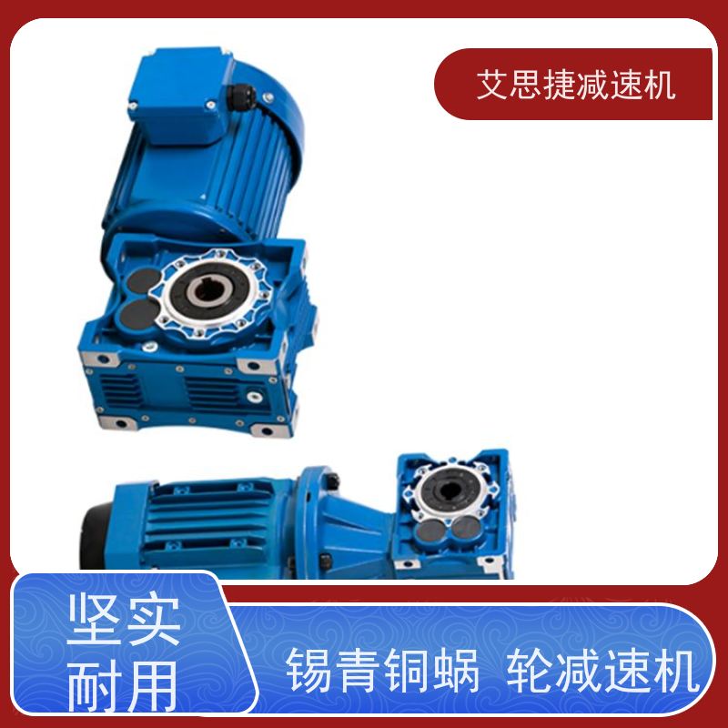 蜗轮减速机 打孔机用 SJMRV040-25-0.37KW 艾思捷 双出轴