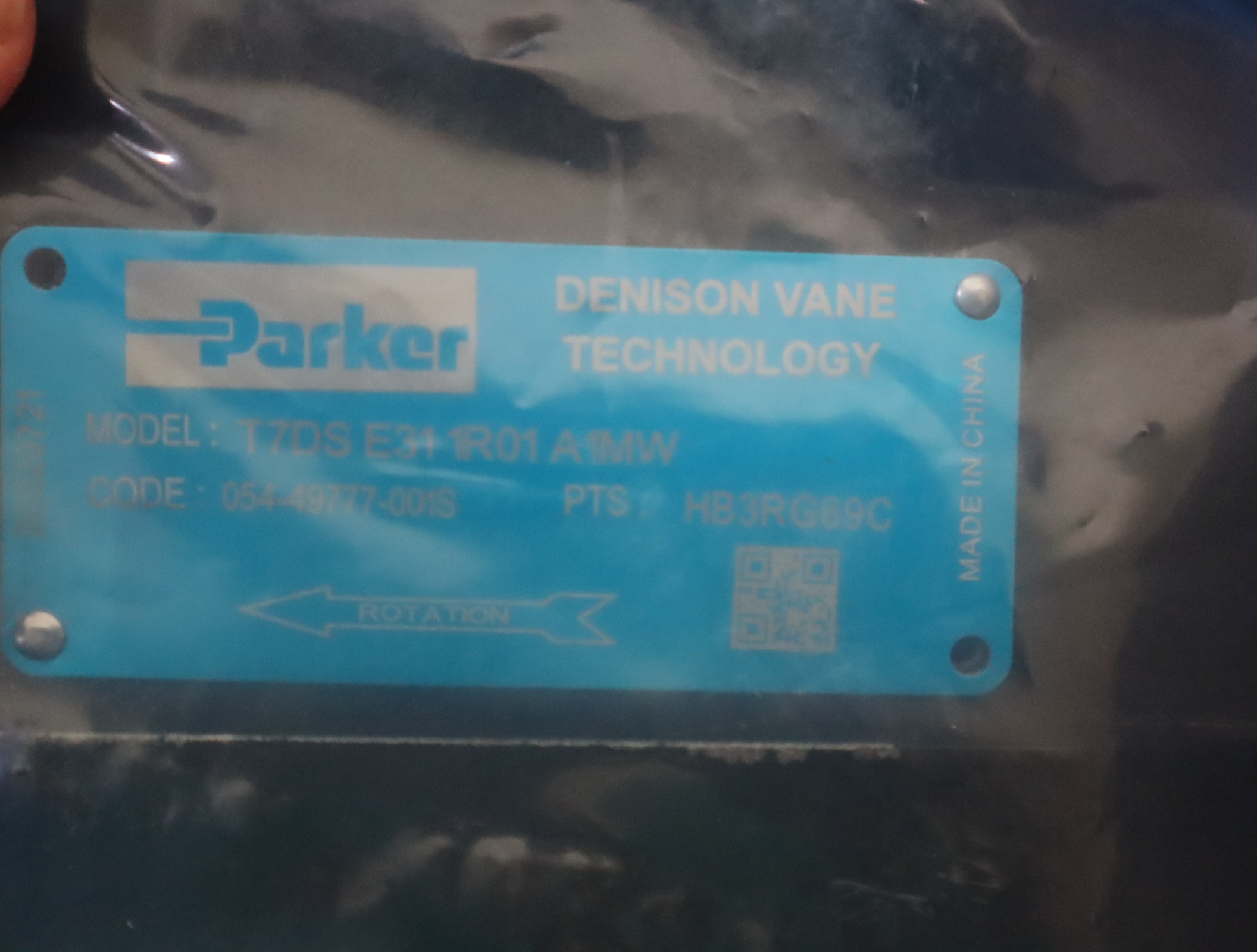 T7DS E31 1R01 A1MW 054-49777-001S 派克PARKER丹尼逊DENISON泵