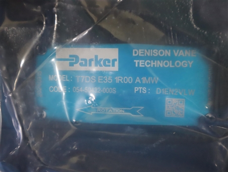T7DS E35 1R00 A1MW 054-50432-000S 派克PARKER丹尼逊DENISON泵
