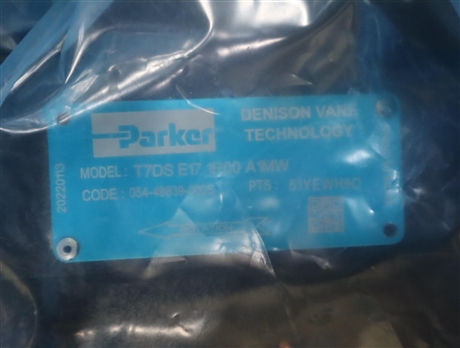 T7DS E17 1R00 A1MW 054-49839-000S 派克PARKER丹尼逊DENISON泵