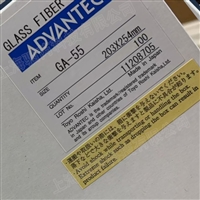 GA-55-203X254mm日本东洋 GA-55系列方形玻璃纤维滤纸