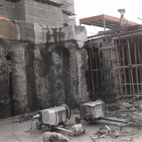 清远灌梁支护桩切割拆除