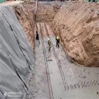 宁夏10公斤建材10毫米厚水泥毯水塘护坡