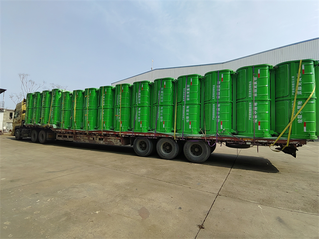 自卸式3方4方5方6方8方勾臂式垃圾箱 全密封耐腐蚀 碳钢喷漆可定做