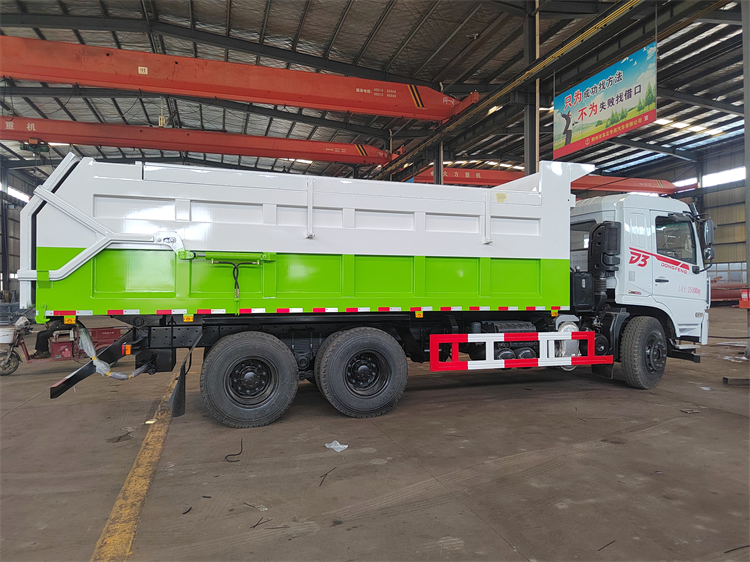 东风-25方自卸淤泥翻斗车 厂内煤粉污泥运输车用途大 装的多