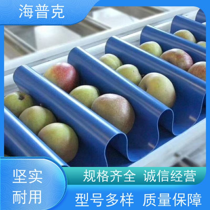 海普克 饼干糖果生产线 可定制裙边高度 耐高温 锯齿纹输送带