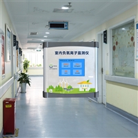 上海月子中心负氧离子健康监测仪 养生会所壁挂式负氧离子监测器
