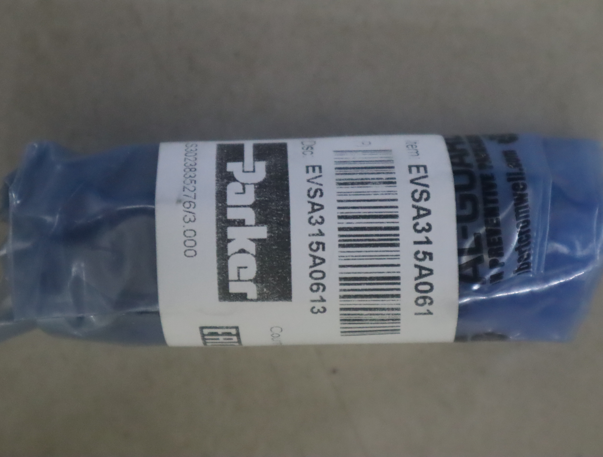 EVSA315A061 美国PARKER派克溢流阀EVSA315A0613