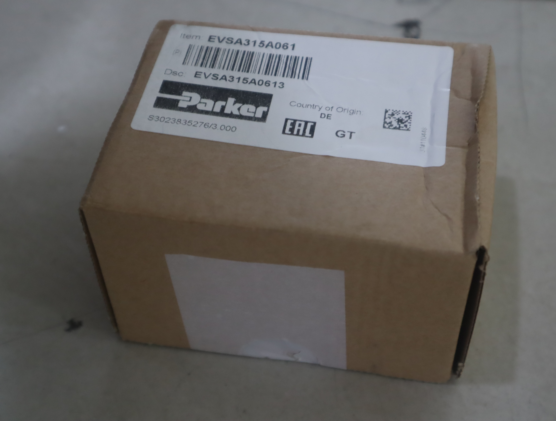 EVSA315A061 美国PARKER派克溢流阀EVSA315A0613