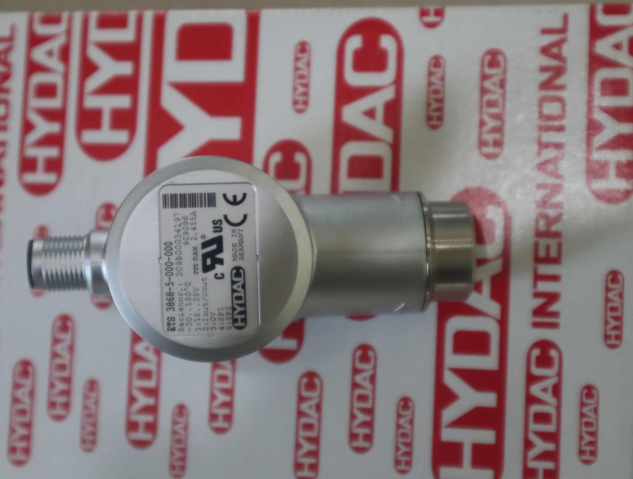 ETS 3868-5-000-000 extern909096 贺德克HYDAC压力温度传感器