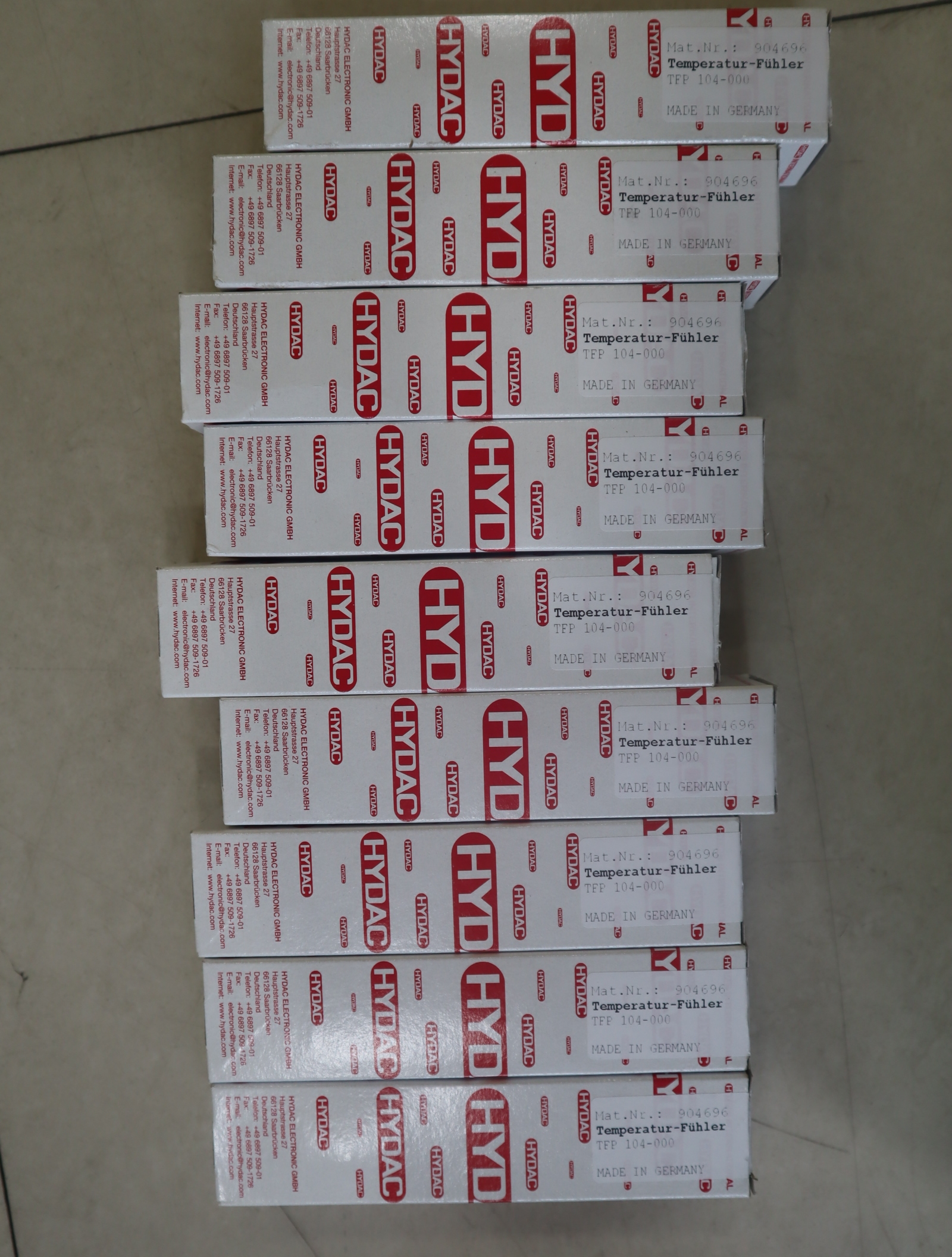 904696 TFP 104-000 贺德克HYDAC压力温度传感器