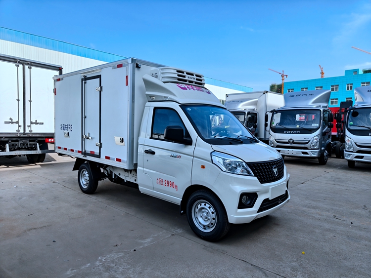 福田祥菱V1疫苗药品冷藏车 小型厢式2.8米双温冷链运输车