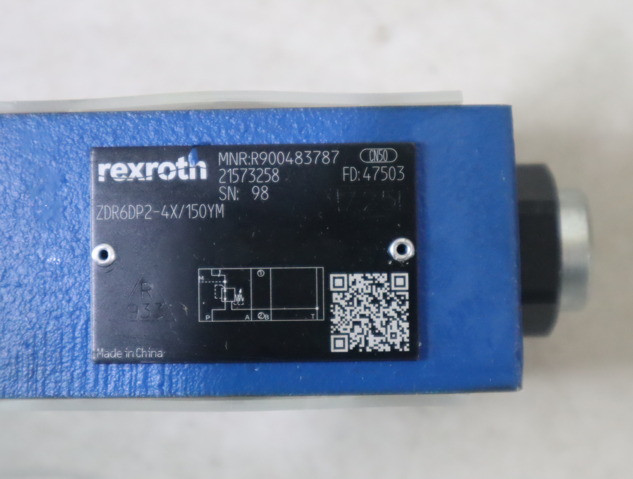 ZDR6DP2-4X/150YM R900483787 力士乐REXROTH 阀ZDR6DP2-42/150YM