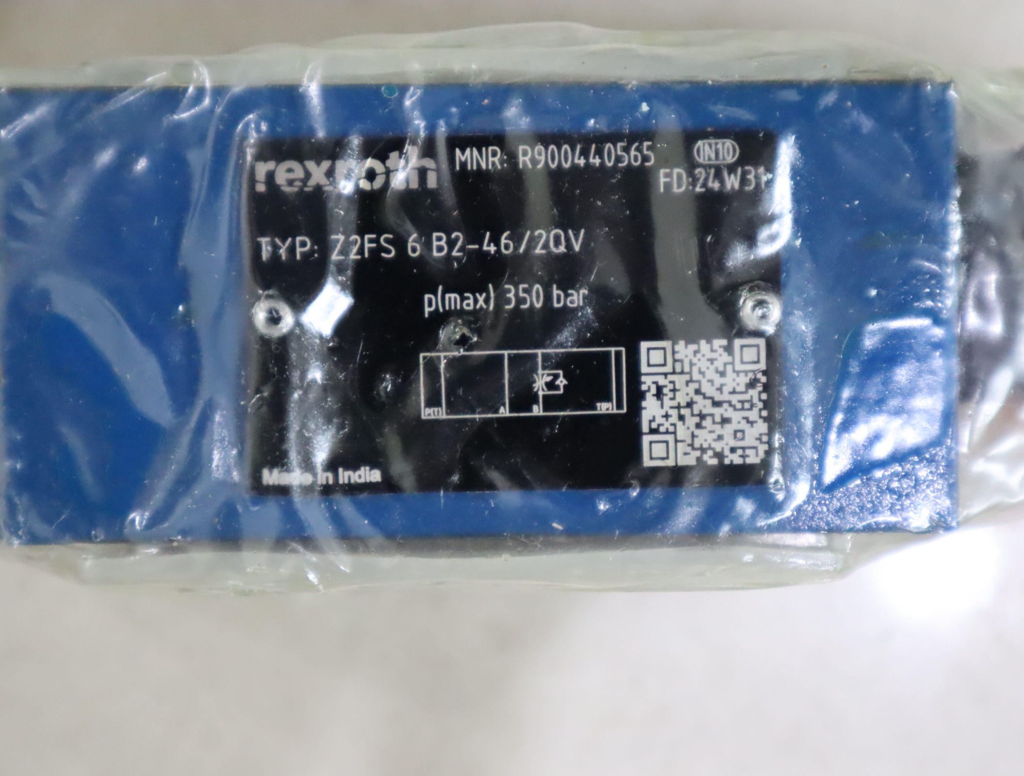 Z2FS6B2-46/2QV R900440565 力士乐REXROTH节流阀 Z2FS6B2-4X/2QV