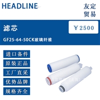德国HEADLINE GF25-64-50CK玻璃纤维滤芯