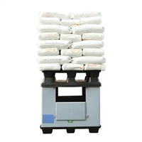 汽车配件电子新能源配套围板箱中空eva内衬印刷托盘带顶盖蜂窝板