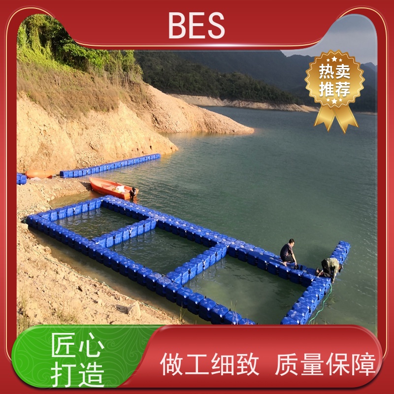 百世网箱养鱼钓鱼平台可铺塑木地板洪涝救援