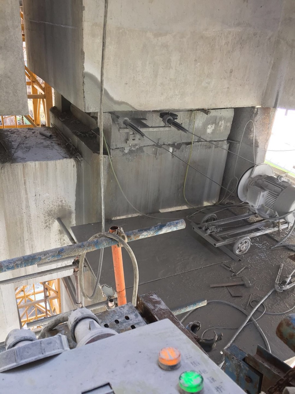 汕头桥梁临时支座切割