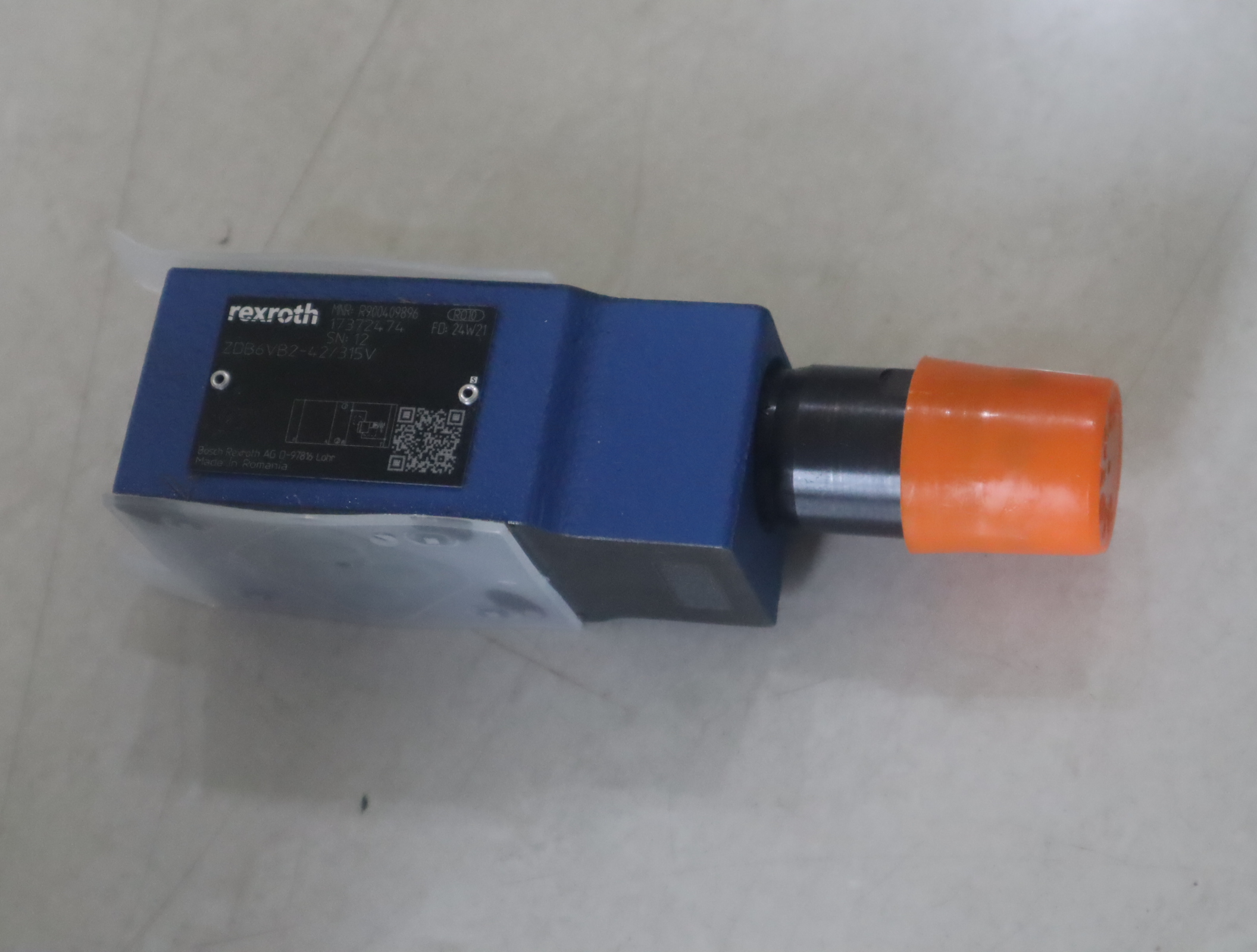 ZDB6VB2-42/315V ZDB6VB2-4X/315V R900409896 REXROTH力士乐阀