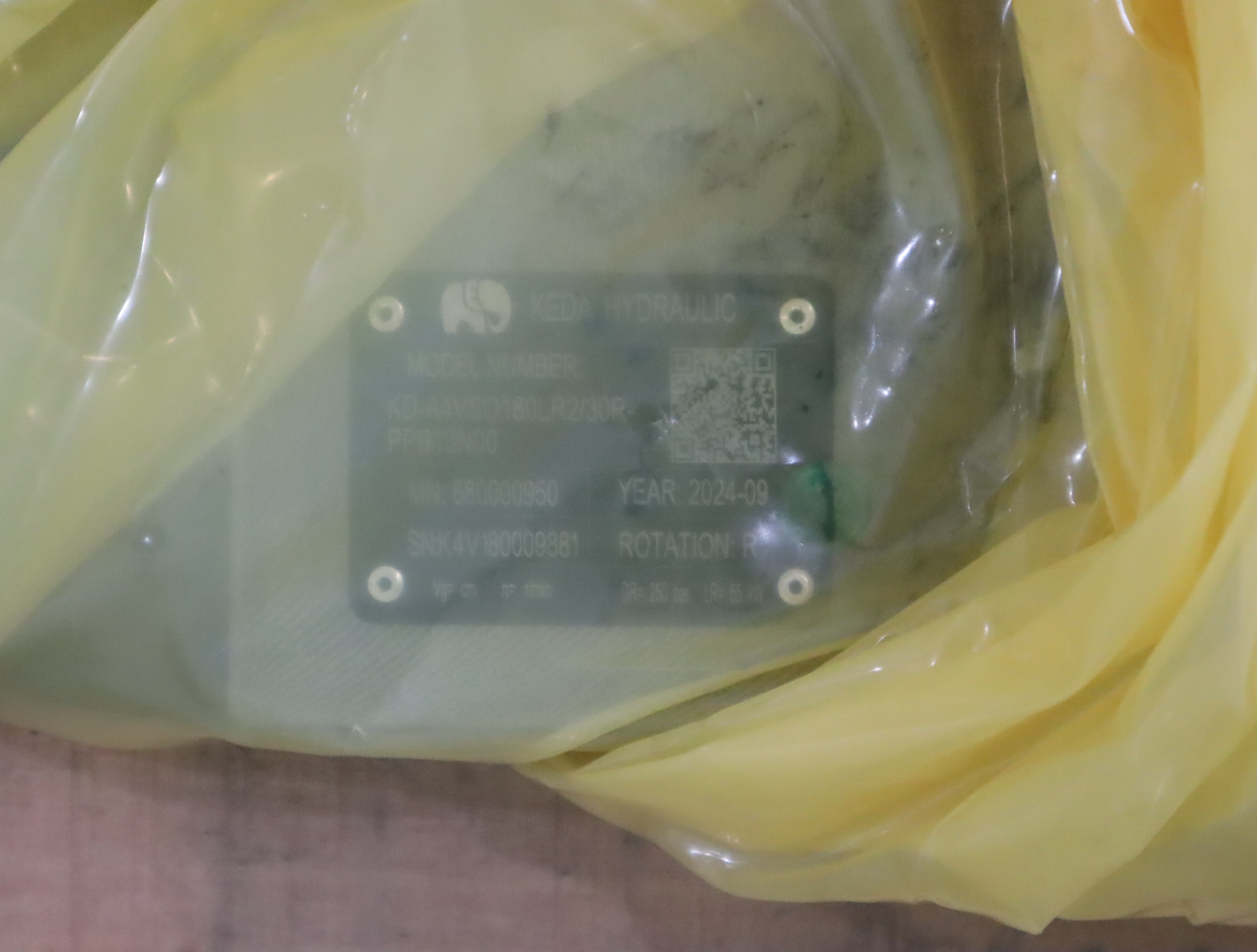 KD-A4VSO180LR2/30R-PPB13N00 680000950 科达KEDA 柱塞泵